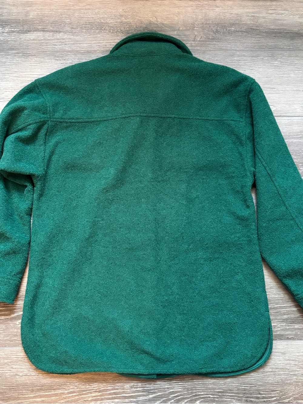 🌲Wild Fable🌲Green Button-Front Shacket - Picture 6 of 6
